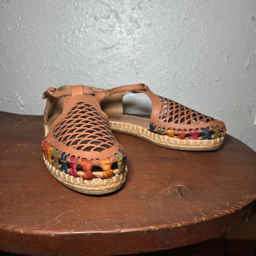 Women's Multicolor Woven Sandals